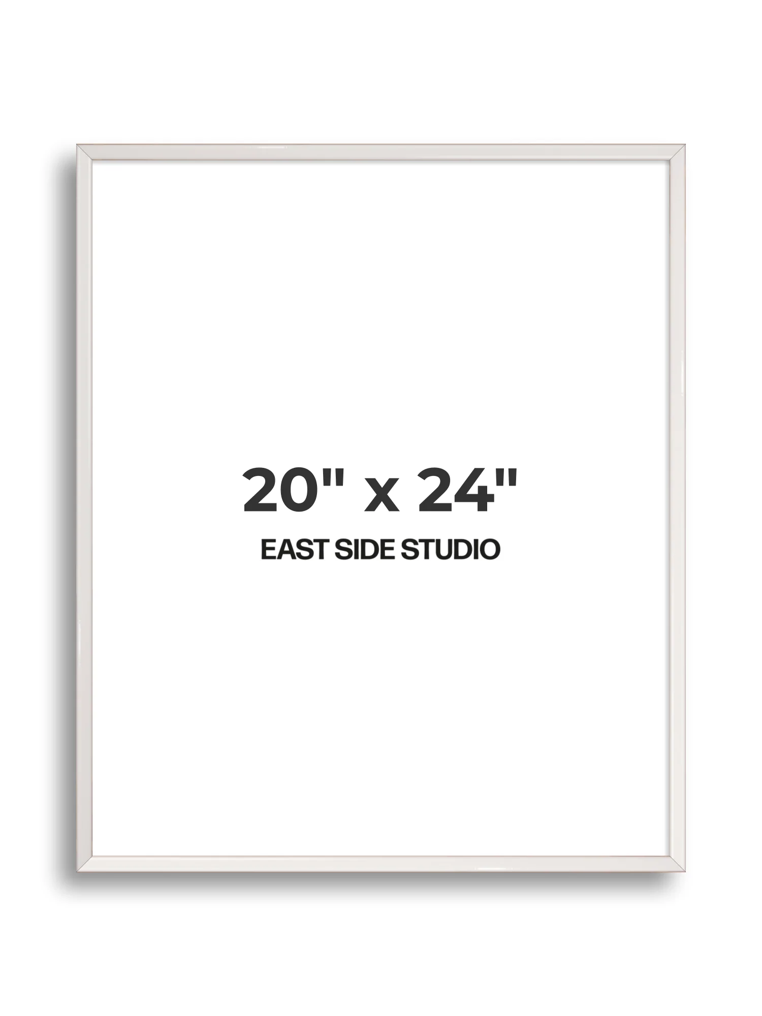 White Gloss - Slim - Premium Wooden Picture Frame - Image 73