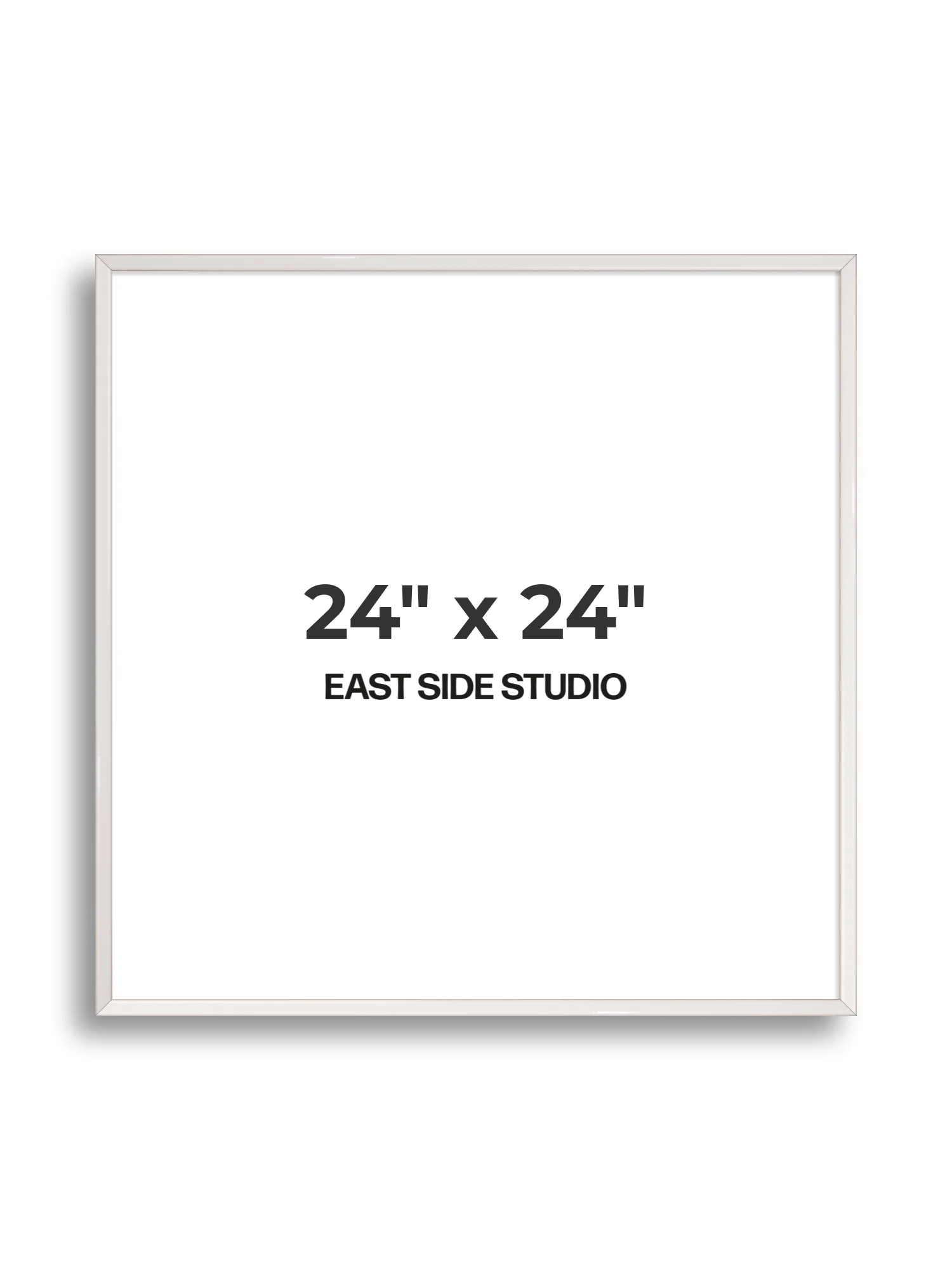 White Gloss - Slim - Premium Wooden Picture Frame - Image 76