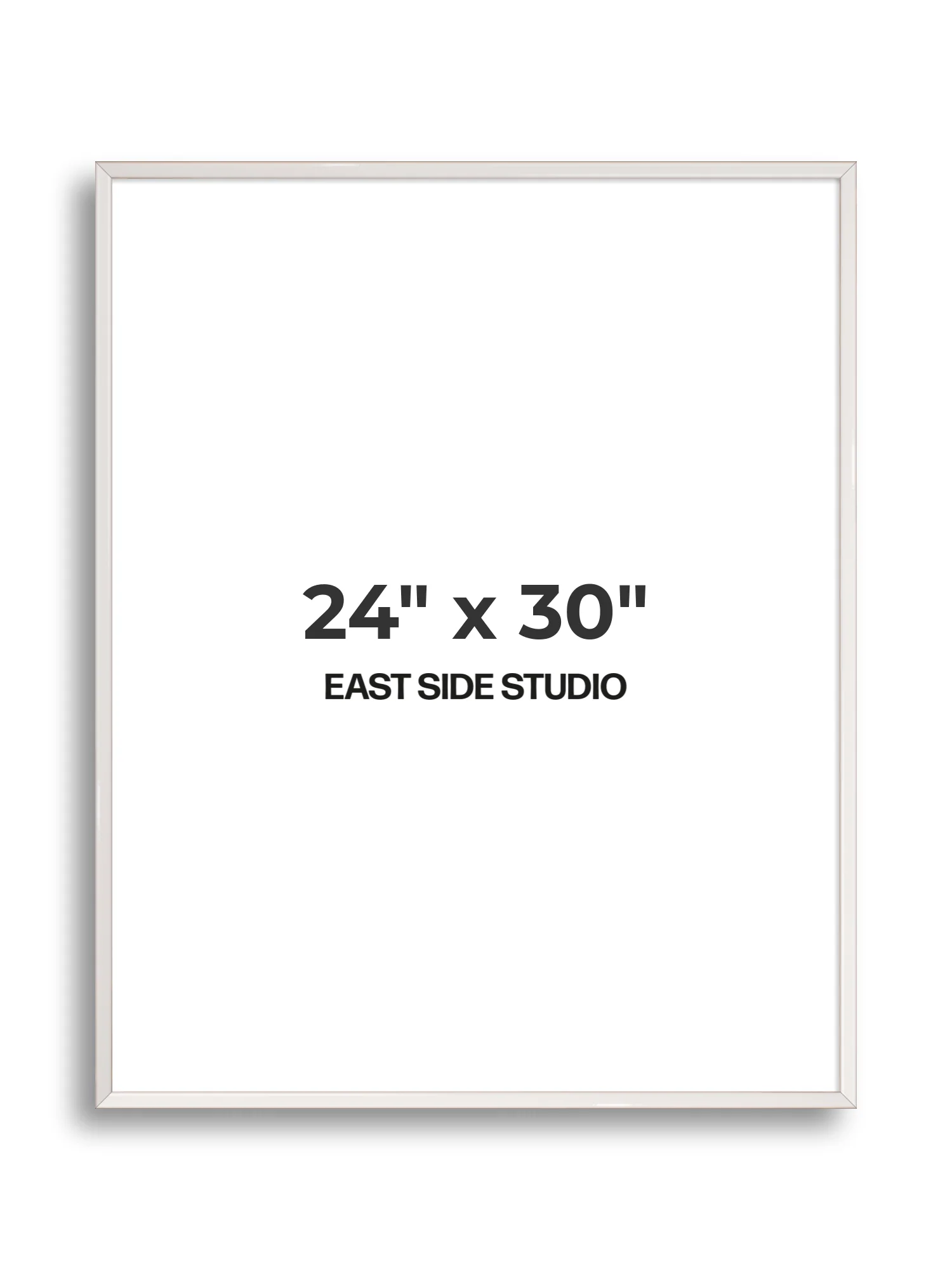 White Gloss - Slim - Premium Wooden Picture Frame - Image 79