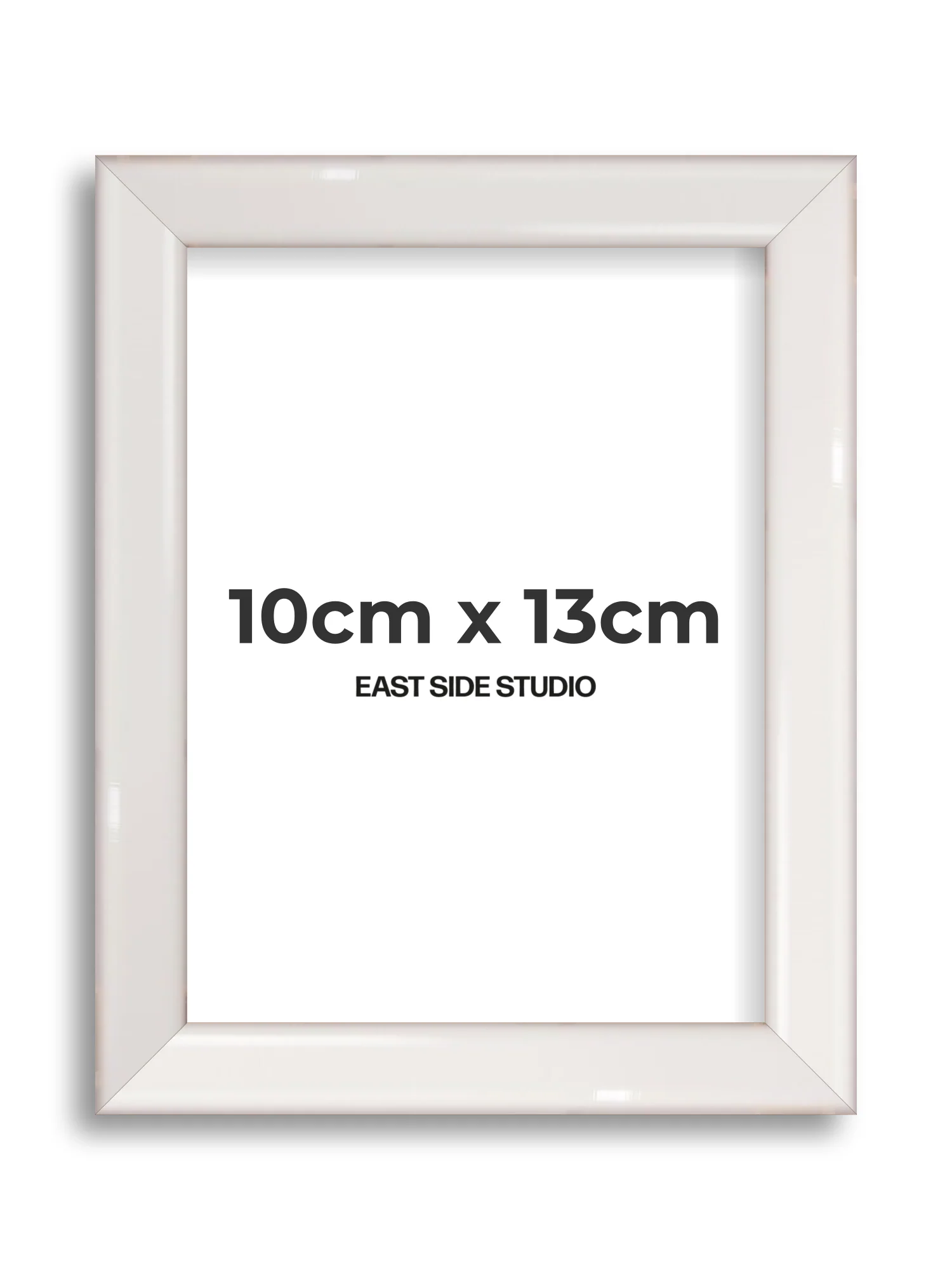 White Gloss - Slim - Premium Wooden Picture Frame - Image 8