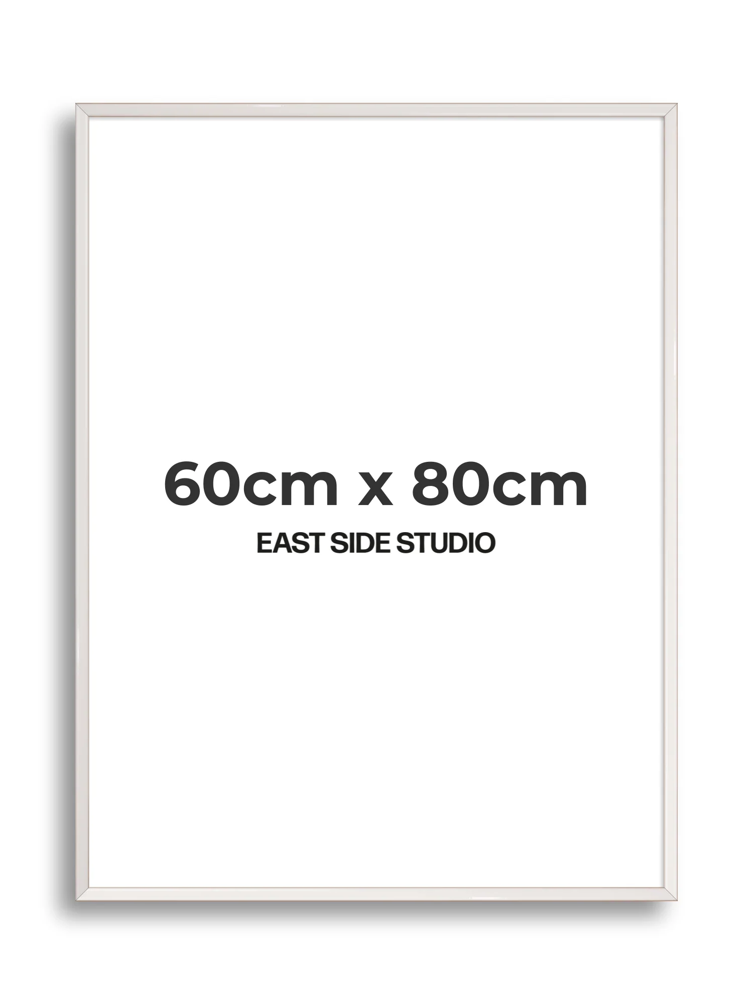 White Gloss - Slim - Premium Wooden Picture Frame - Image 80